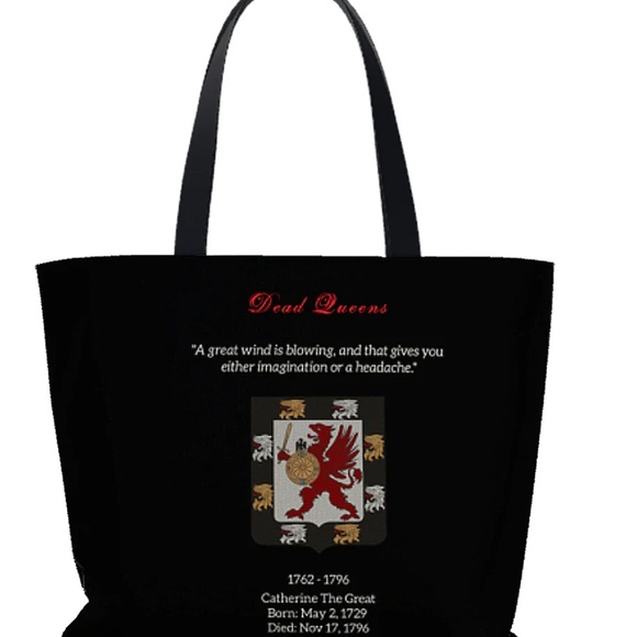 Catherine The Great Oversize Tote Bag - Picture 2 of 2
